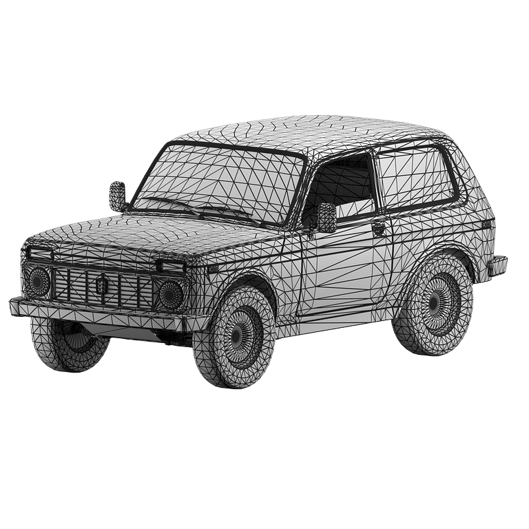 Lada Niva 3D Model